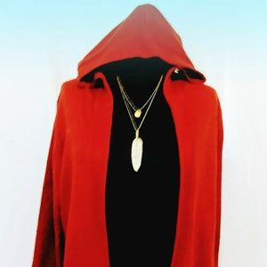 "Croft and Barrow" Open Front Hoodie Cardigan